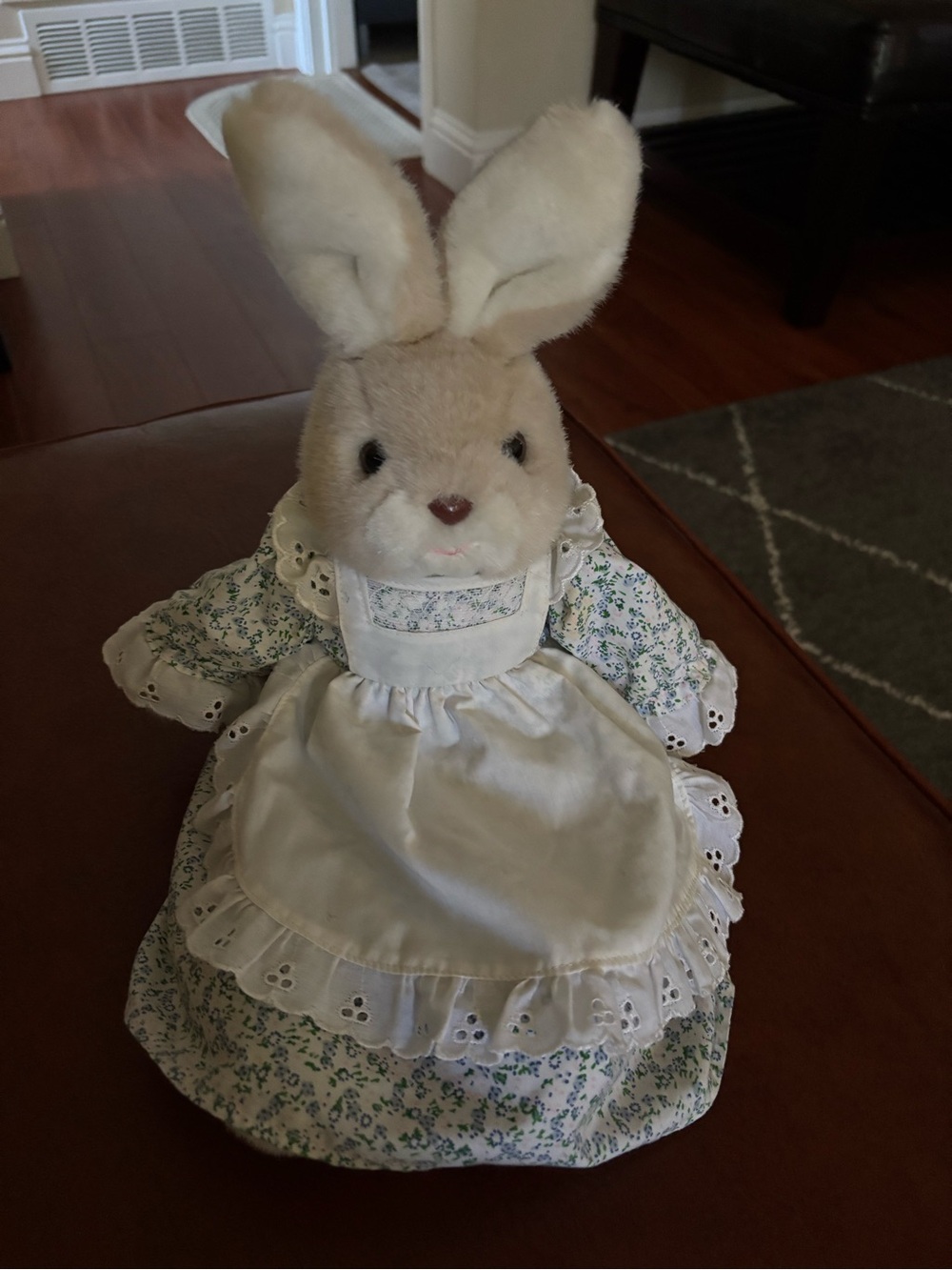Vintage Beatrice Russ Plush Bunny. Rare find! Right shoulder stain
